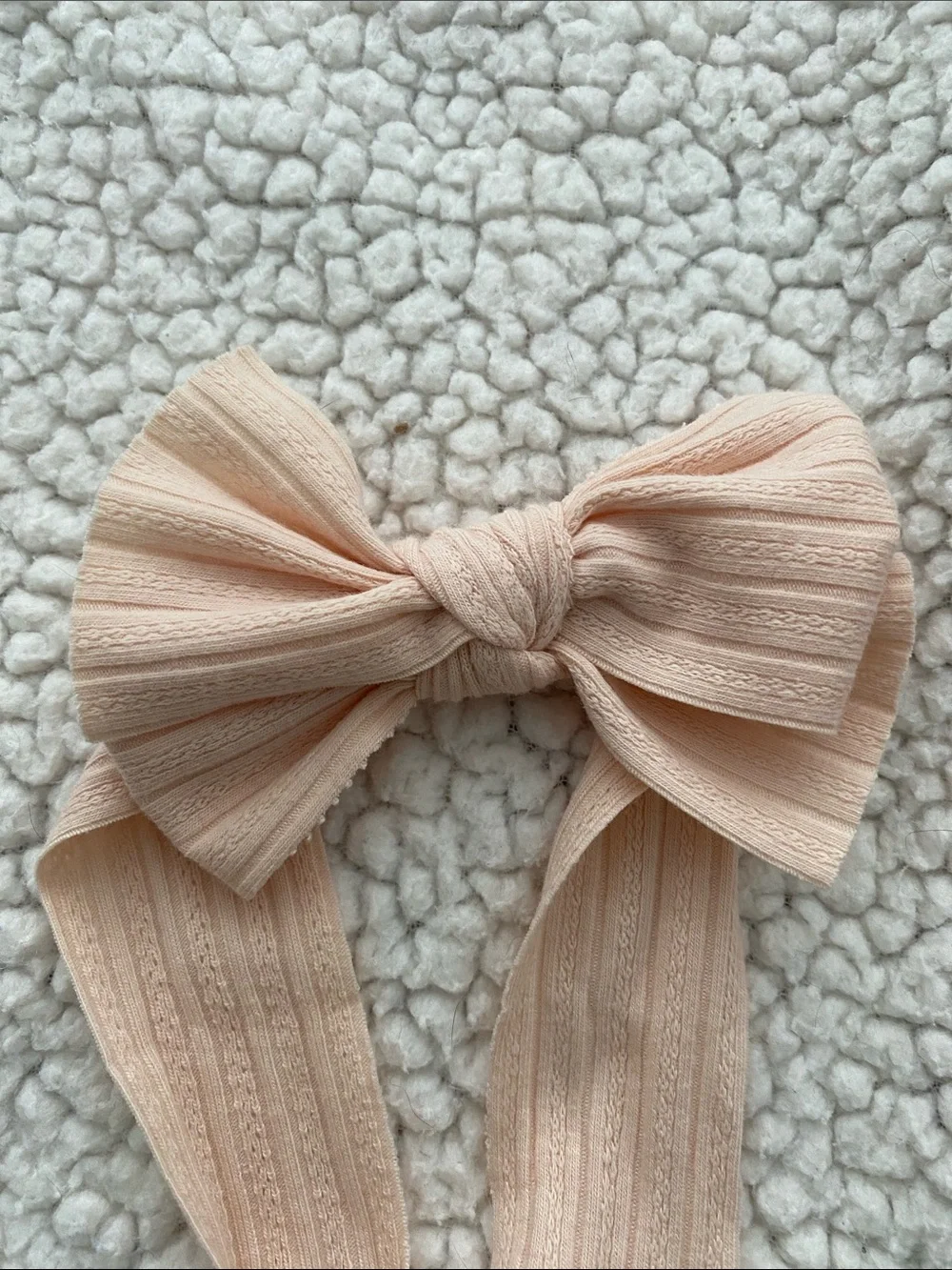 Kids Bow Headband Trio - Cream, Peach & Pink Floral